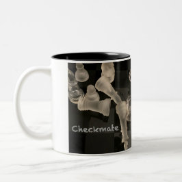 Taza Bicolor Mug Chess Reclectable