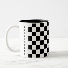 Taza Bicolor Mug Chess Reclectable