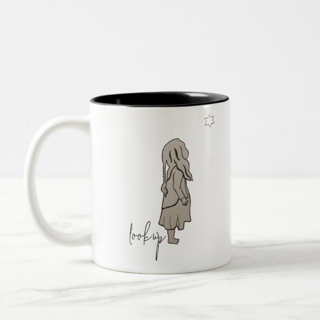 Taza Bicolor Mug clásico, 11 oz (Izquierda)