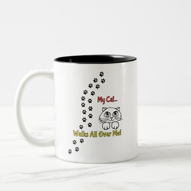 Taza Bicolor Mug clásico, 11 oz (Izquierda)