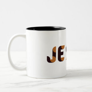Taza Bicolor Mug con el diseño de Jesús o Je Suis