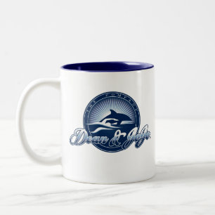 Taza Bicolor Mug con el logotipo Dean and JoJo