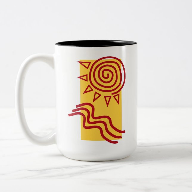 Taza Bicolor Mug con exterior blanco (Izquierda)