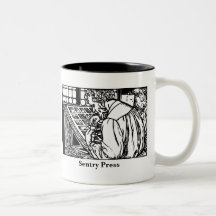 Mug con impresora de impresión de letras - Persona