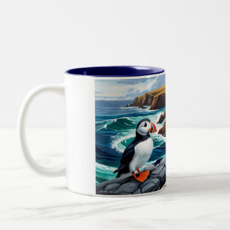 Taza Bicolor Mug con púlteros islandeses