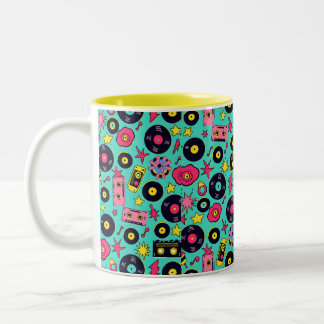 Taza Bicolor Mug con tema pop - Sip en estilo y expresarte
