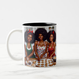 Taza Bicolor Mug "Cookie Crew Goals"