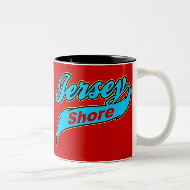 Taza Bicolor Mug costero de Jersey (Derecha)
