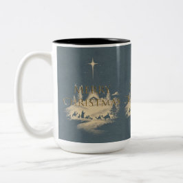Taza Bicolor Mug Cup Christmas
