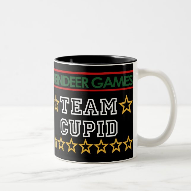 Taza Bicolor Mug Cupido del equipo (Derecha)