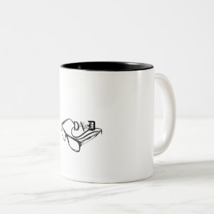 Taza Bicolor Mug "Dad" Optical Illusion Mug - Un Tributo Especi