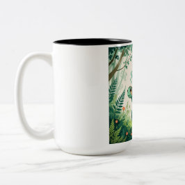 Taza Bicolor Mug de amor a la tortuga