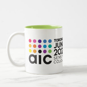 Taza Bicolor Mug de bloque de color