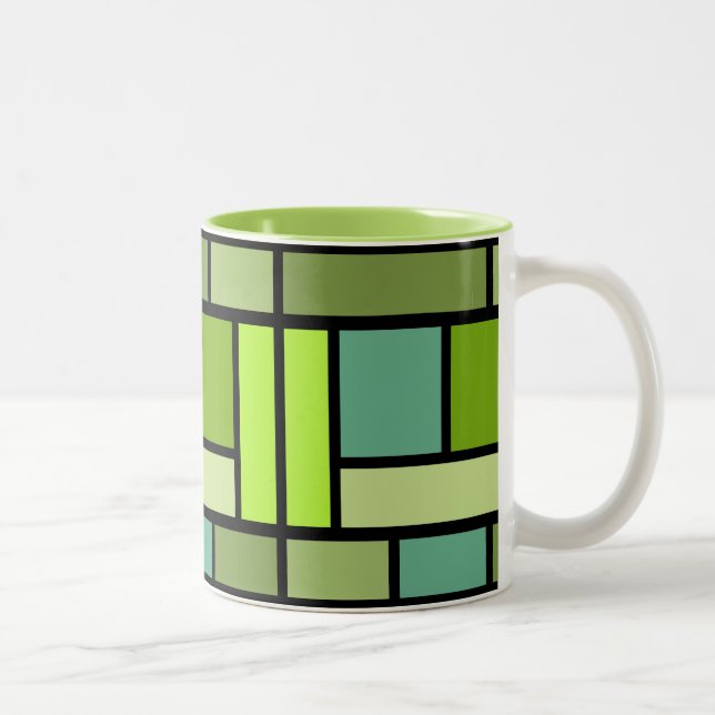 Taza Bicolor Mug. de bloque de color 03 (Derecha)