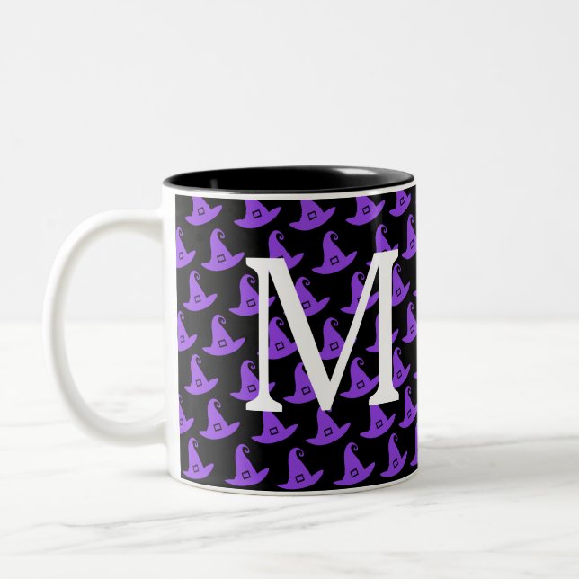 Taza Bicolor Mug de bruja básica de Halloween (Izquierda)
