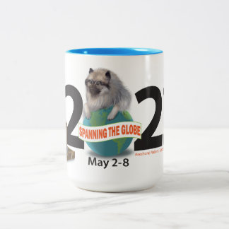 Taza Bicolor Mug de café de 17 oz de dos tonos
