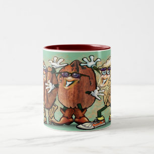 Taza Bicolor Mug De Café De Dos Tones De Pecans