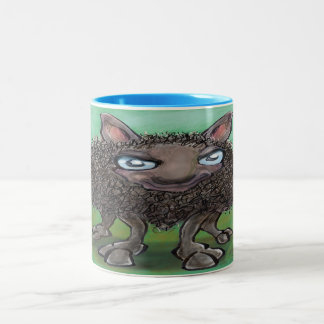 Taza Bicolor Mug de café de dos tonos de oveja negra