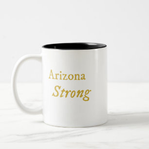 Taza Bicolor Mug de café fuerte de Arizona