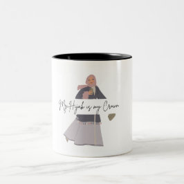 Taza Bicolor Mug de café hijabi musulmán