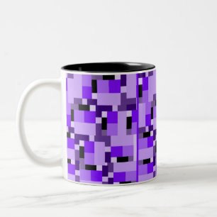 Taza Bicolor Mug de caja púrpura