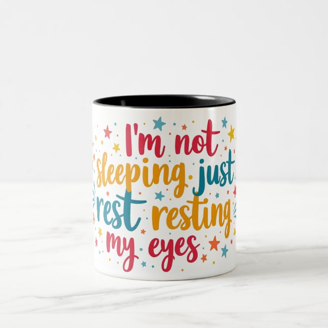 Taza Bicolor Mug de Chistes de papá (Centro)