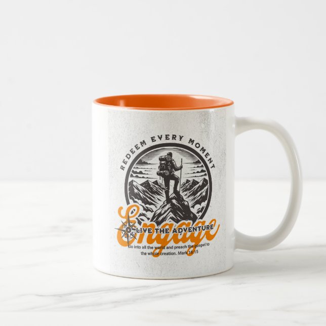 Taza Bicolor Mug de compromiso (Derecha)