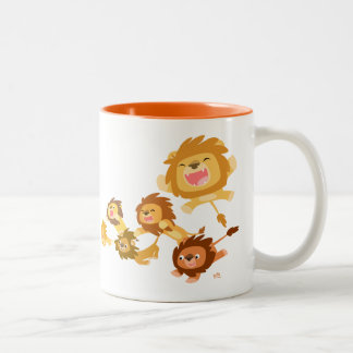 Taza Bicolor Mug de desfile de leones Personalizados