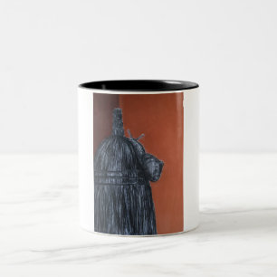 Taza Bicolor Mug. de dibujo ruso