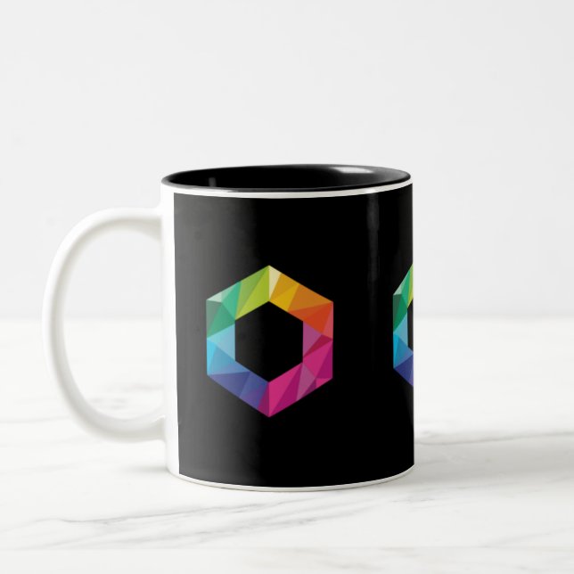 Taza Bicolor Mug de diseñador - LGBTQ (Izquierda)