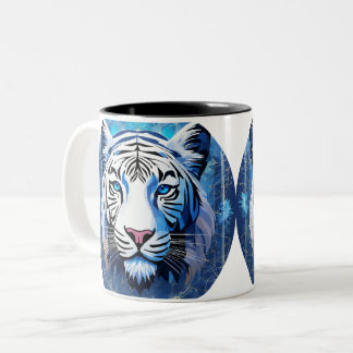 Taza Bicolor Mug de diseño de tigre