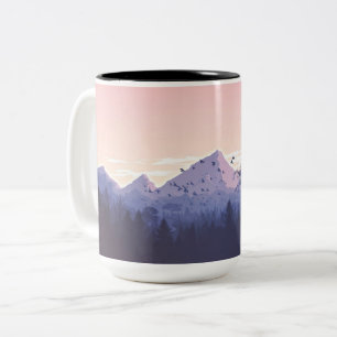 Taza Bicolor Mug De Dos Tonos