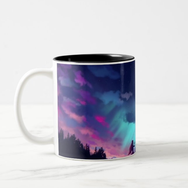 Taza Bicolor Mug De Dos Tonos (Izquierda)