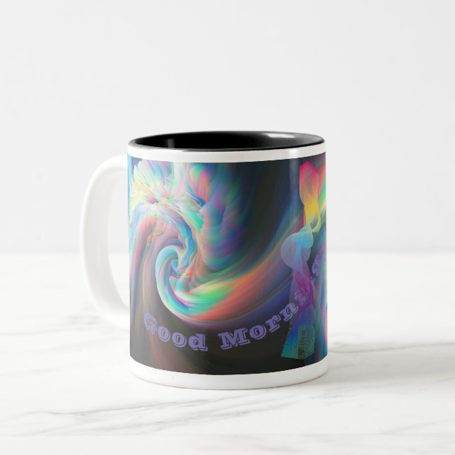 Taza Bicolor Mug De Dos Tonos (Anverso izquierdo)