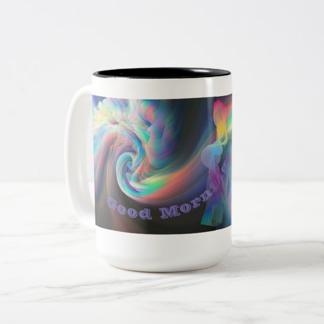 Taza Bicolor Mug De Dos Tonos (Anverso izquierdo)