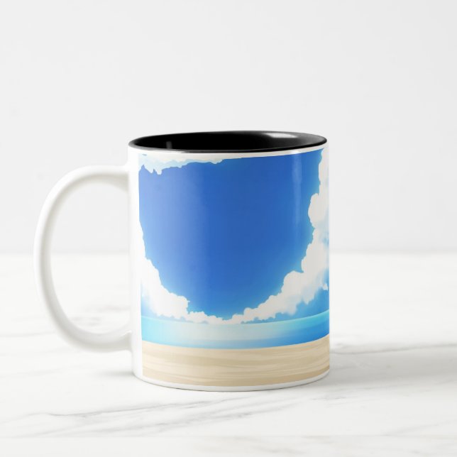 Taza Bicolor Mug De Dos Tonos (Izquierda)