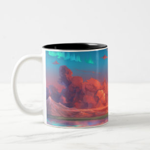 Taza Bicolor Mug De Dos Tonos
