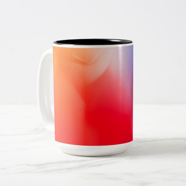 Taza Bicolor Mug De Dos Tonos (Anverso izquierdo)