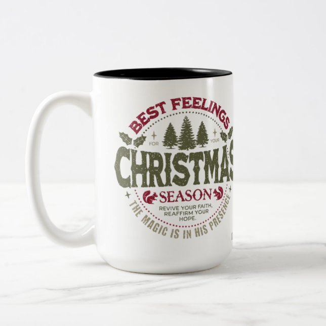 Taza Bicolor Mug De Dos Tonos (Izquierda)