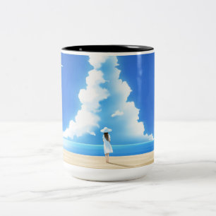 Taza Bicolor Mug De Dos Tonos