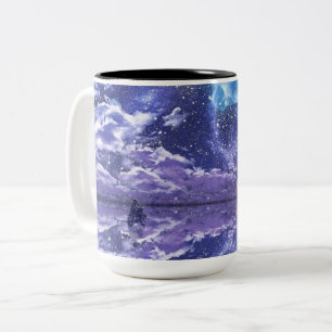 Taza Bicolor Mug De Dos Tonos