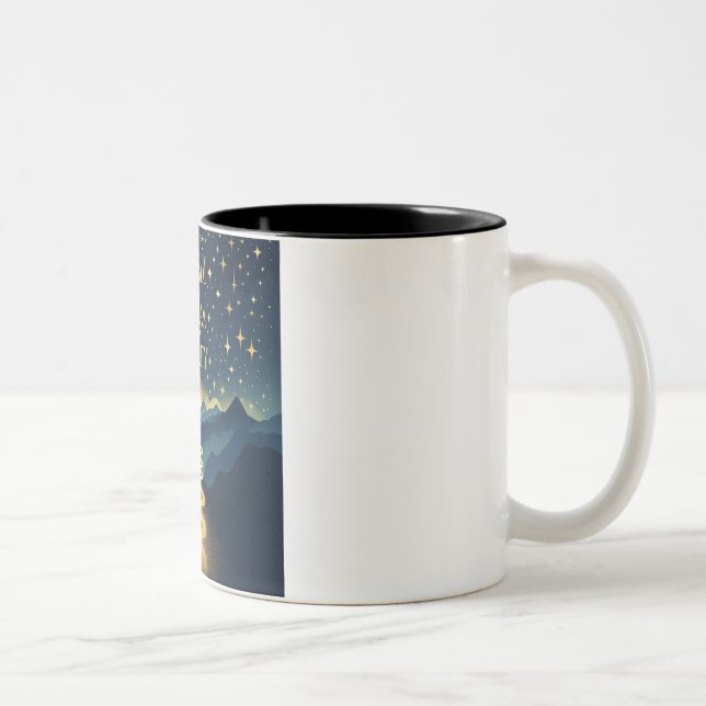 Taza Bicolor Mug De Dos Tonos (Derecha)