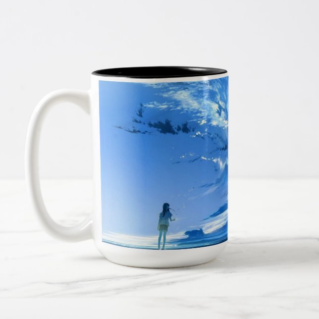 Taza Bicolor Mug De Dos Tonos (Izquierda)