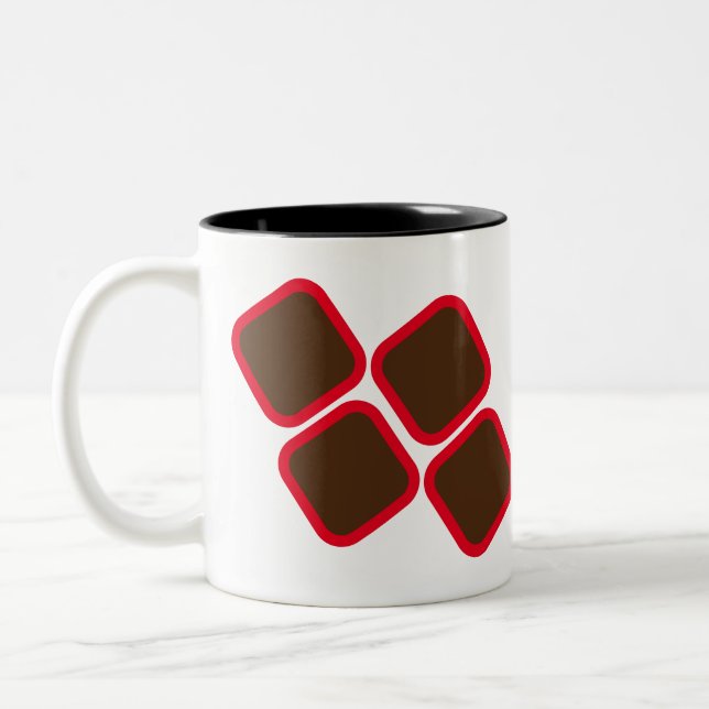 Taza Bicolor Mug De Dos Tonos (Izquierda)