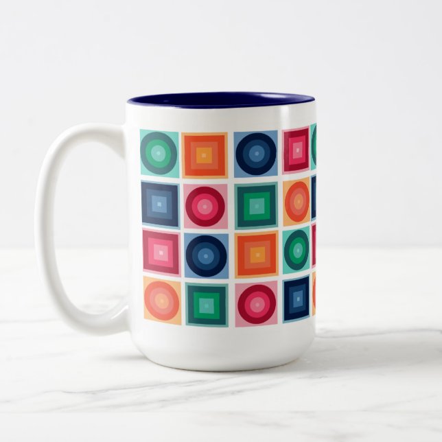 Taza Bicolor Mug de dos tonos, 15 oz (Izquierda)