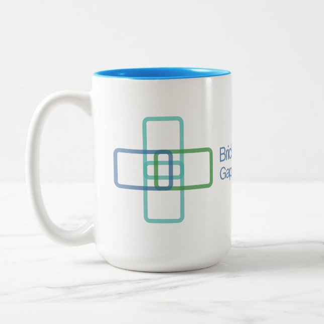 Taza Bicolor Mug de dos tonos, 15 oz (Izquierda)