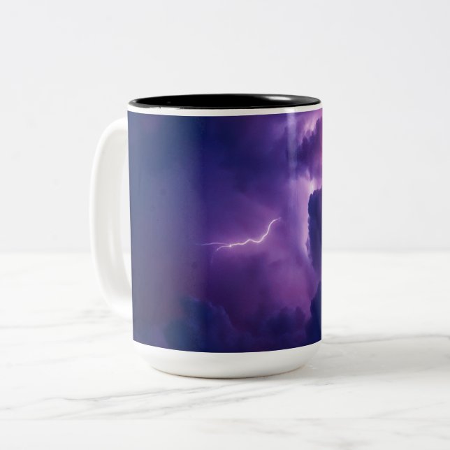 Taza Bicolor Mug de dos tonos, 15 oz (Anverso izquierdo)