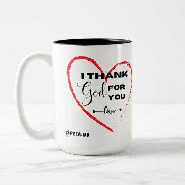 Taza Bicolor Mug de dos tonos, 15 oz (Izquierda)