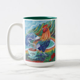 Taza Bicolor Mug de dos tonos, 15 oz