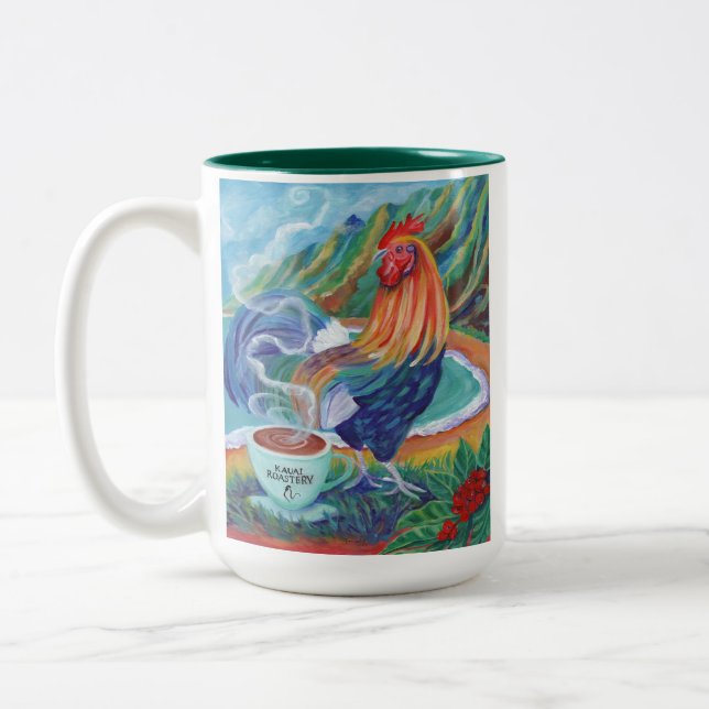 Taza Bicolor Mug de dos tonos, 15 oz (Izquierda)